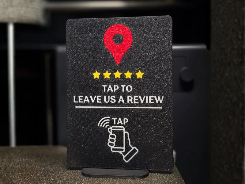 NFC Tap Sign STL | Multi-Color 3D Print File