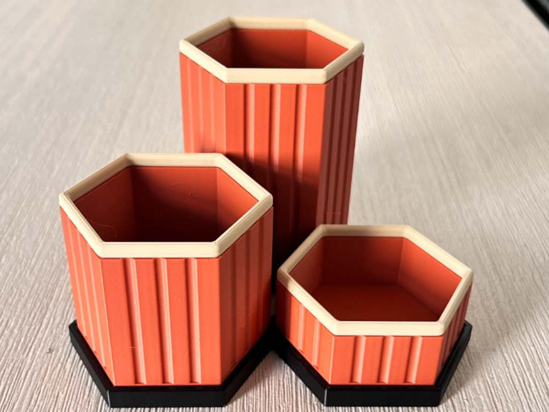 Modular Hex Organizer Set (AMS & Support-Free)