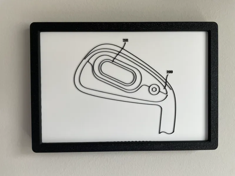 Golf Club Patent Art