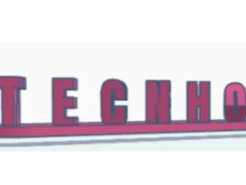 text flip "tecnhoblade never dies"