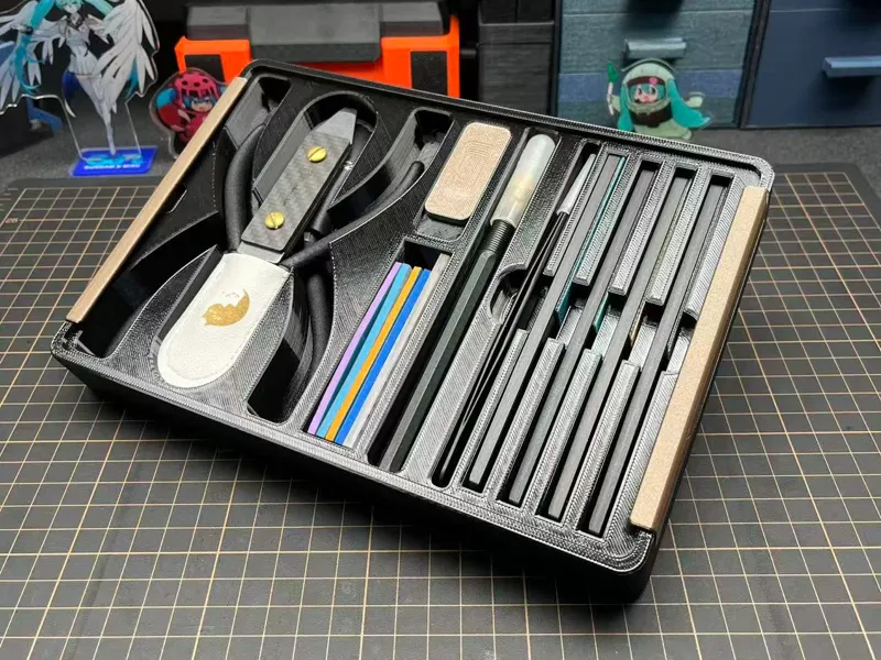 摸鱼小盒-便携模型工具收纳盒