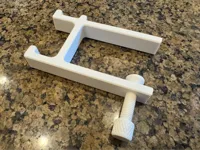 Pince câble pour table pliante en plastique — photo 1