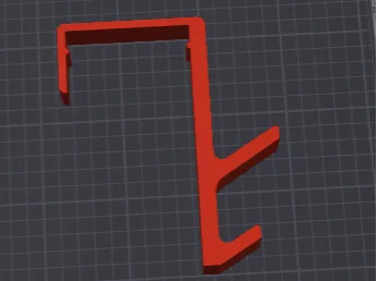 3-inch-wide cubical Hook
