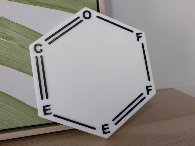Coffee Chemistry Coaster