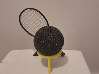 Tennis Tall Trophy Holder