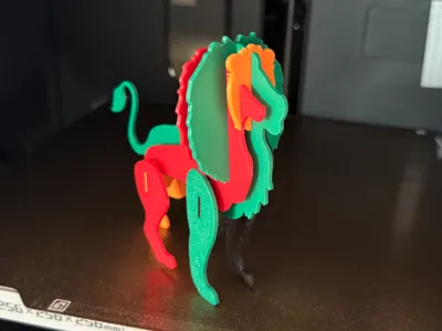 Lion puzzle