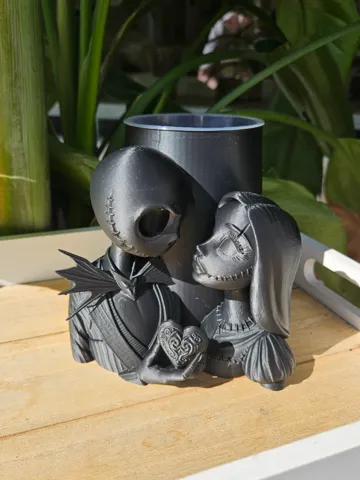 Maceta decorativa: Gothic Love Planter – Nightmare Style — vista de referencia 2