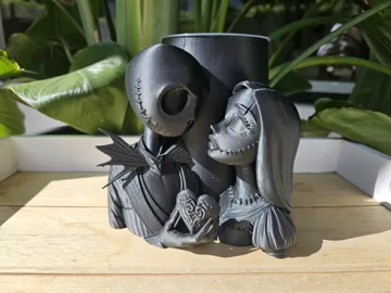 Maceta decorativa: Gothic Love Planter – Nightmare Style — vista de referencia 4