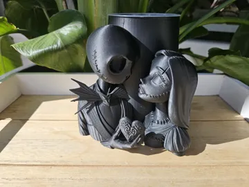Maceta decorativa: Gothic Love Planter – Nightmare Style — vista de referencia 3