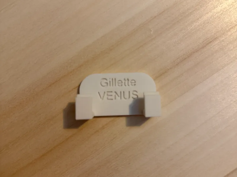 Gillete Venus with an inscription