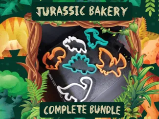 Jurassic Bakery – Dinosaur Cutter Collection!