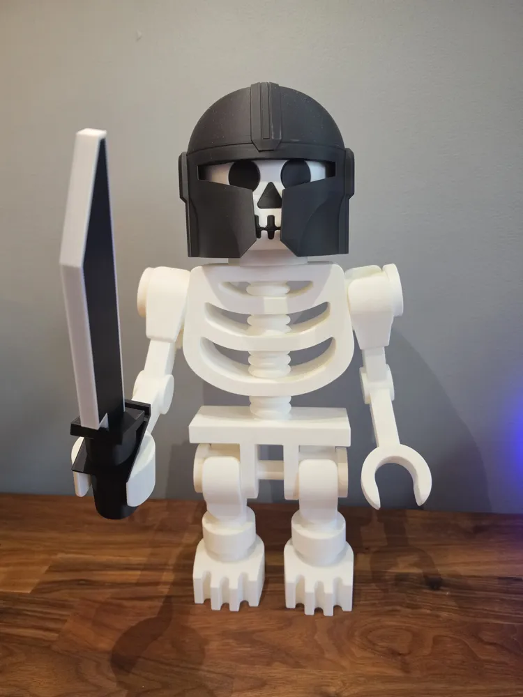 Dark Saber for Mega Brick Skeleton - Free 3D Print Model - MakerWorld