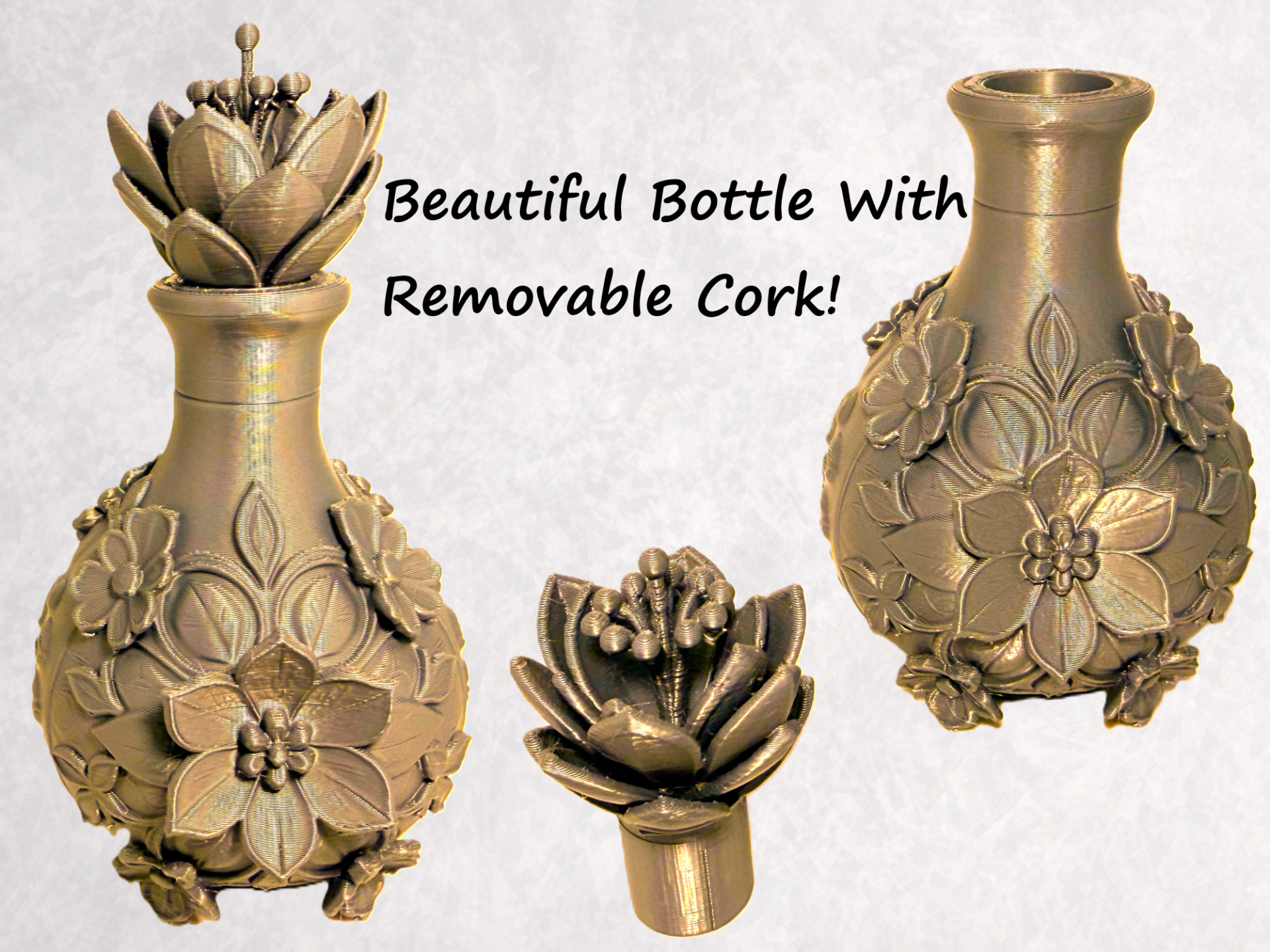 Spring Bloom Potion Bottle