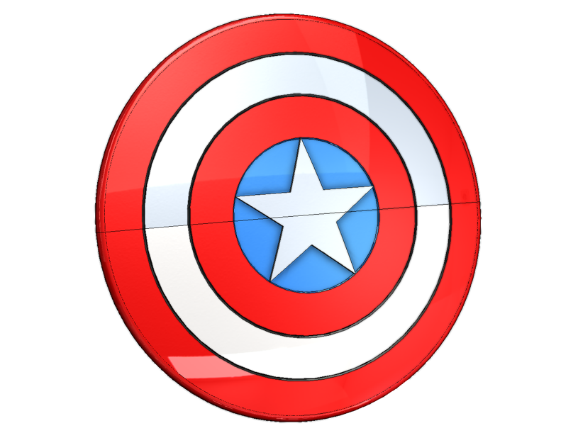 Bouclier Captain America / Shield Captain America