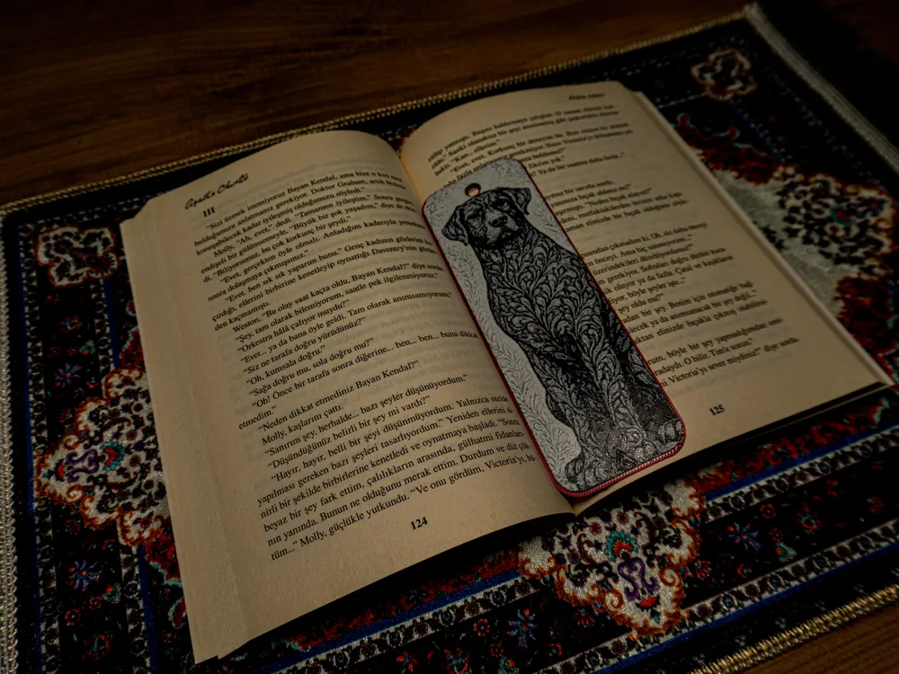 Labrador Bookmark Ornamental Dog (Labrador) - Hueforge Bookmark - Free 3D Print Model ...