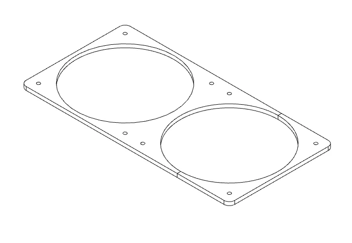 140mm fan mount