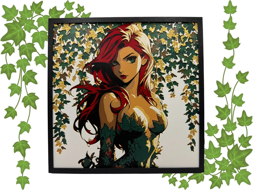 Poison Ivy - DC Comics Hueforge Collaboration