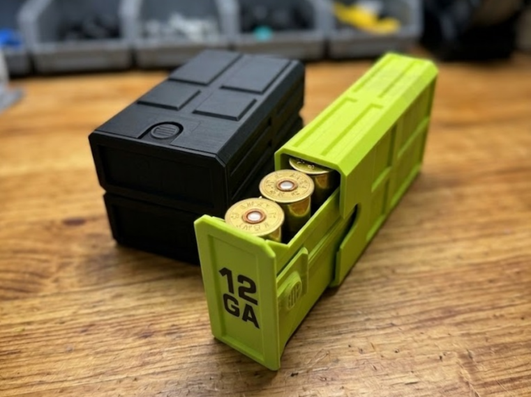 Stackable Ammo Box -12 Gauge 5 Round