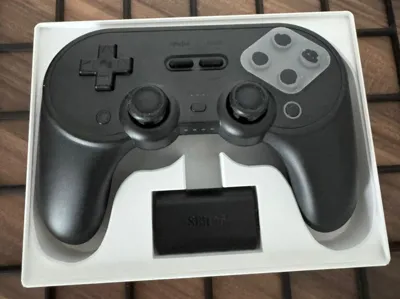 Gridfinity - 8BitDo Pro 2 + Battery cutout