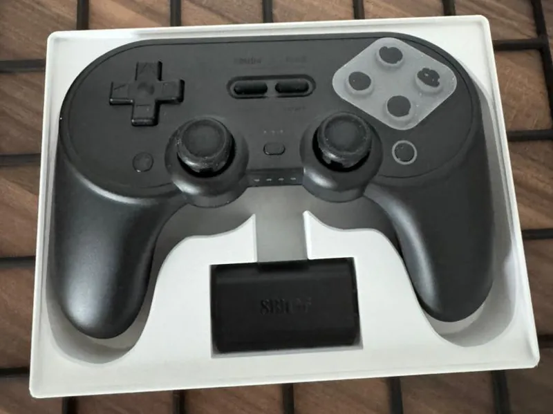 Gridfinity - 8BitDo Pro 2 + Battery cutout