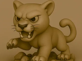 Mountain Lion for DND 32mm scale