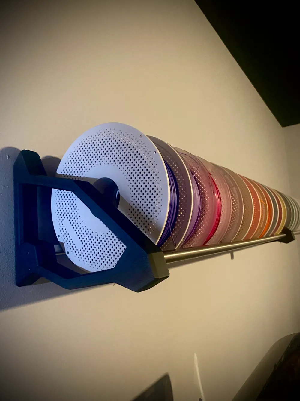 Filament Spool Shelf - Free 3D Print Model - MakerWorld