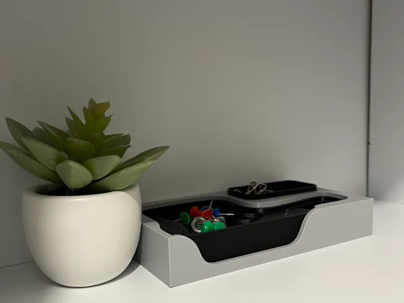 Simple & Modern Desk Organizer Tray
