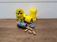 Porte-clés pilulier nucléaire — photo 1
