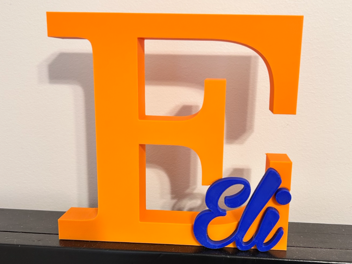 Eli Name Sign