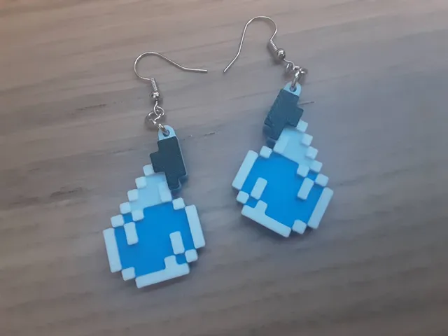 Aretes de poción arrojadiza de Minecraft