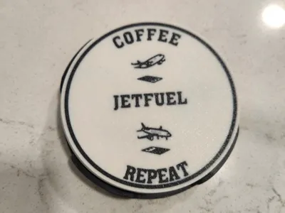Coffee Jet fuel Repeat