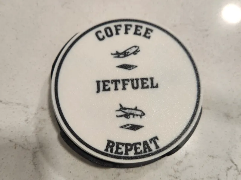 Coffee Jet fuel Repeat