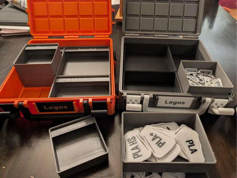Gridfinity 4U Bins for Rugged Storage Box