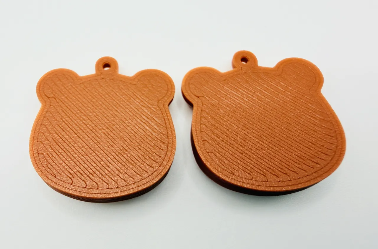 Dad Bear Mustache Earrings view 3