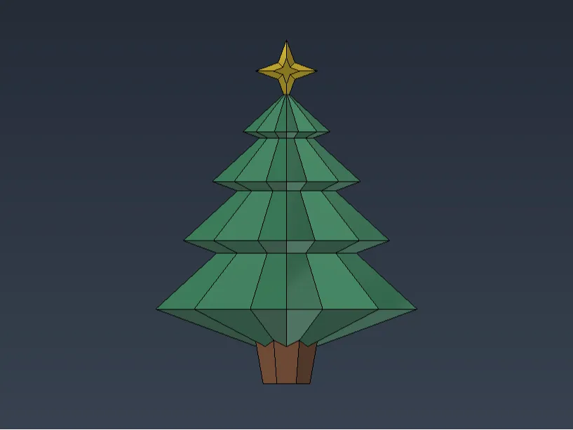 Low Poly Christmas Tree by iAngel95 MakerWorld: Download Free 3D Models
