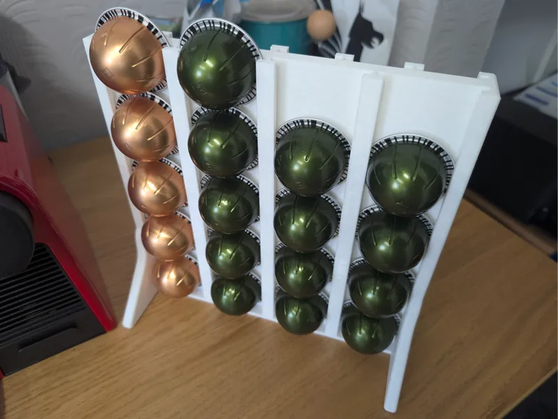 Nespresso pod holders - regular and Vertuo