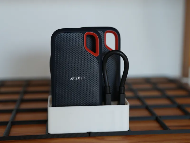 Gridfinity SanDisk SSDs + Cables