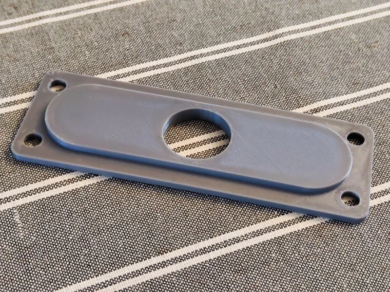FL13 Flange plate with 26mm hole