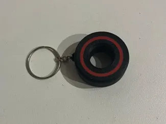 Portachiavi ruota da corsa