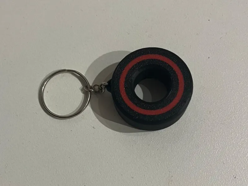 Portachiavi ruota da corsa