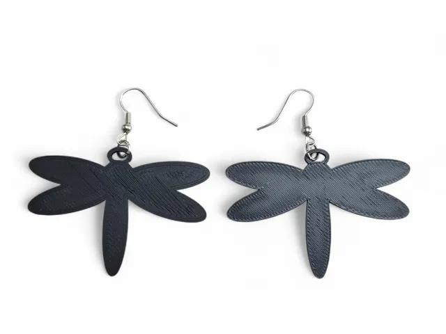 Libel shaped earrings