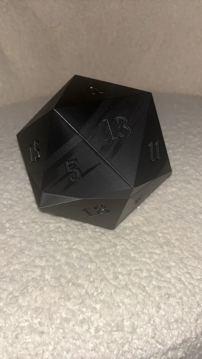 D20 Dice Box(magnets required) by DunceTree MakerWorld: Download Free ...