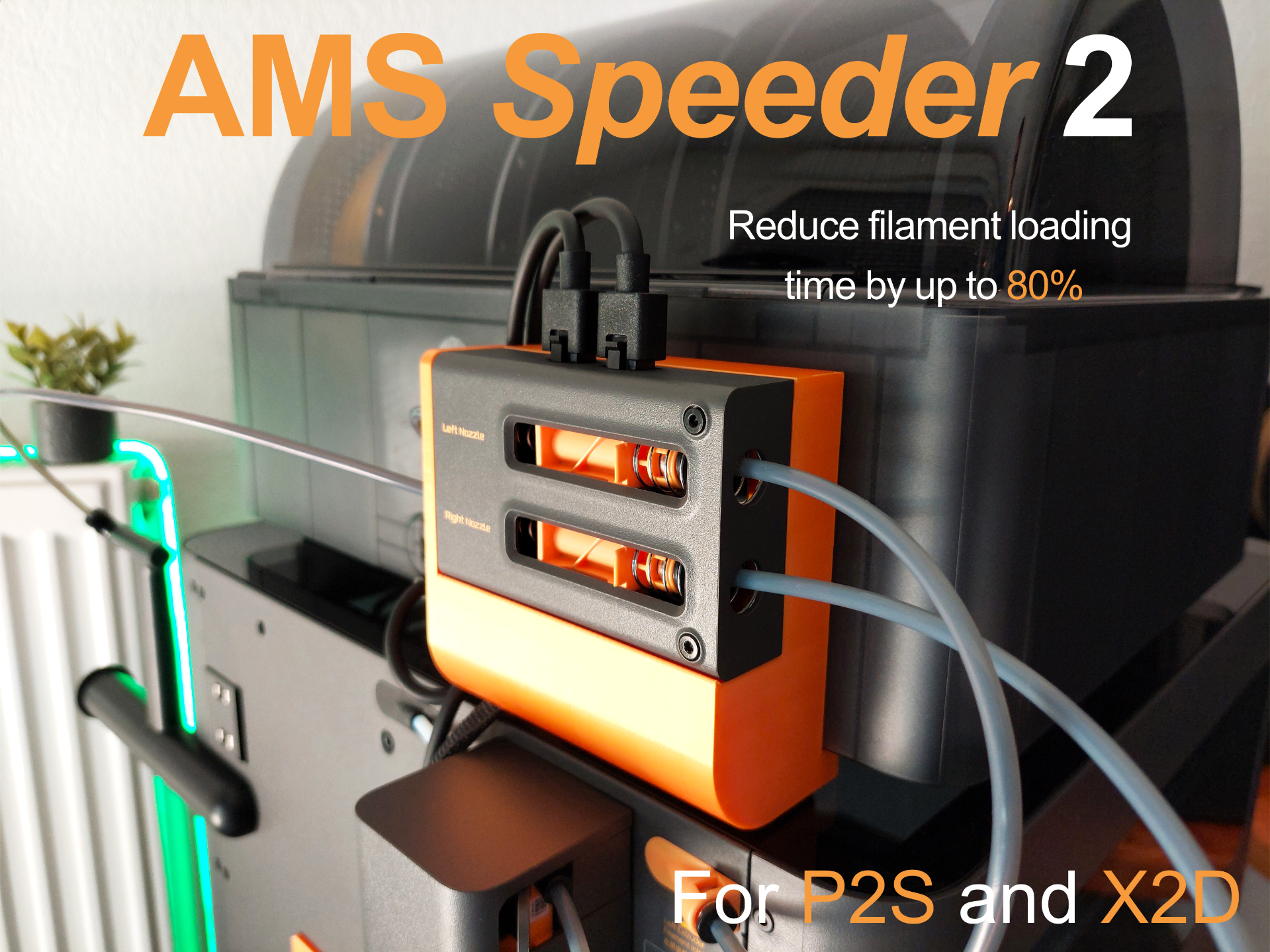 AMS Speeder 2 - Now for P2 and X2D !
