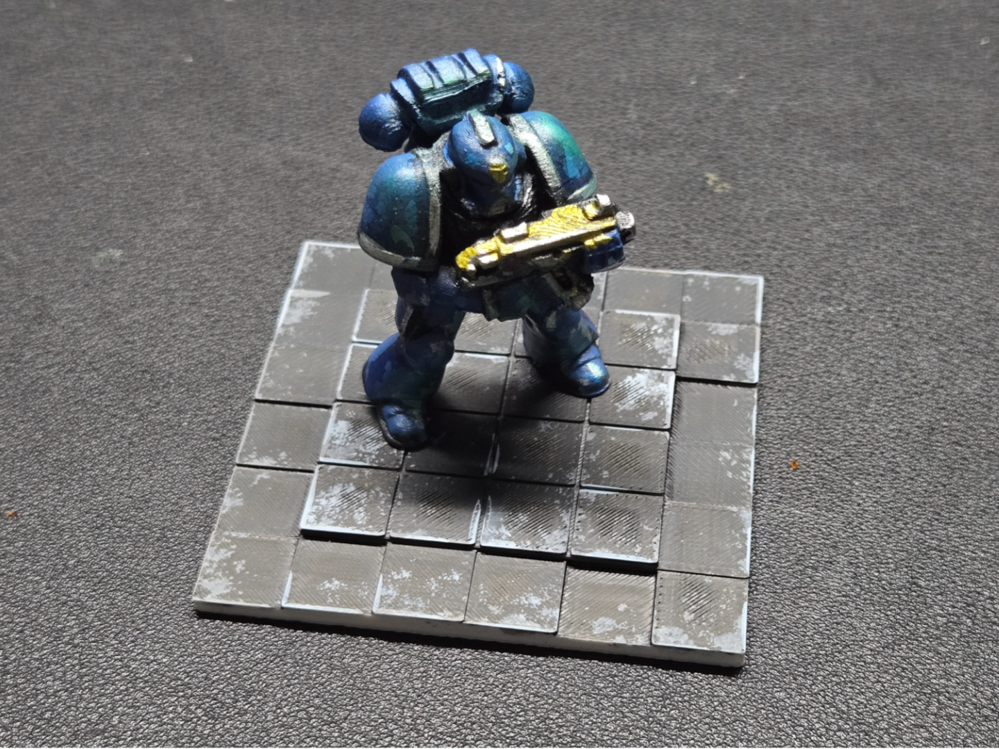 DnD Miniature Base: Clean Square Tiles