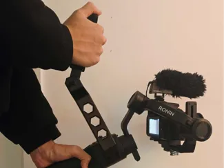 DJI Ronin SC Folding Briefcase Handle, With NATO.