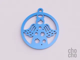 Angel Christmas Earring
