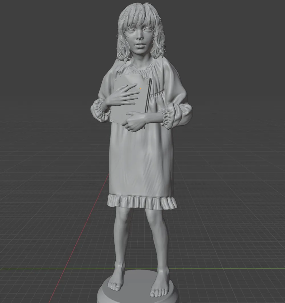 3Dプリント 等身大 Resident Evil Requiem EMILY モデル 900mm - 無料