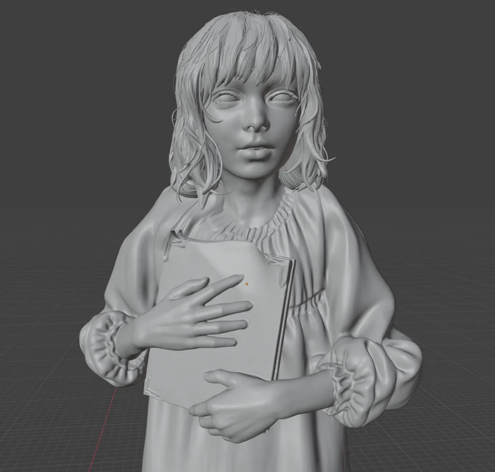 3Dプリント 等身大 Resident Evil Requiem EMILY モデル 900mm - 無料
