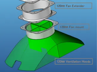 Bambu Lab A1 Ventilation hoods