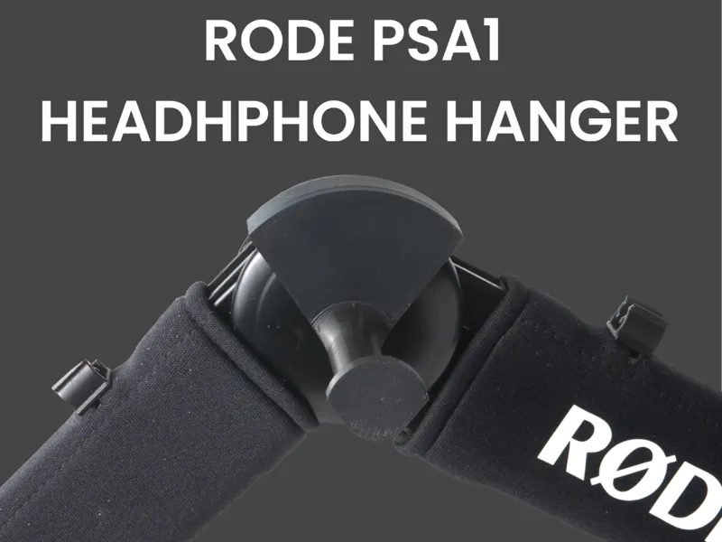 Dual Sided Press Fit Rode PSA1/1+ Headphone Hanger